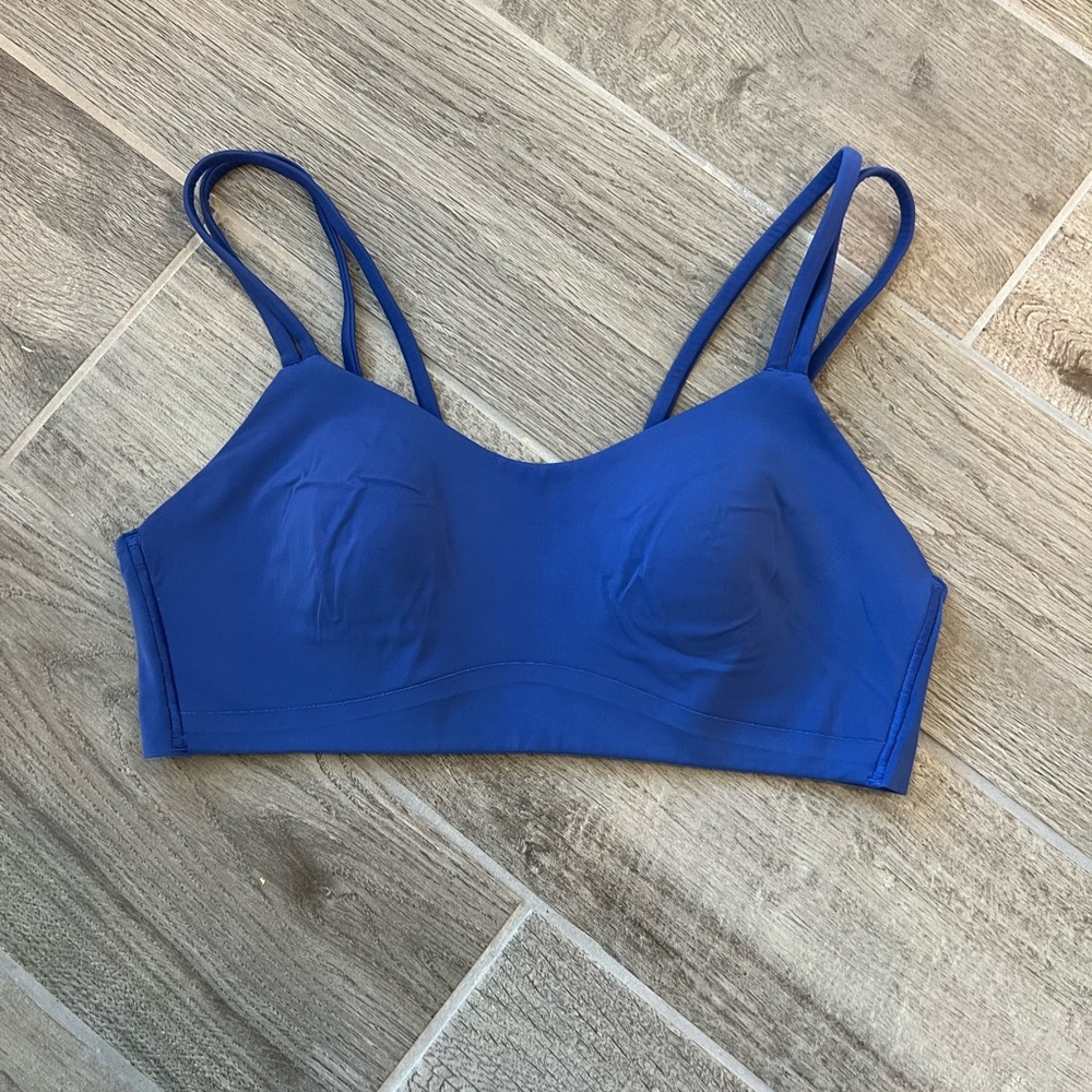 Psychic Blue Lululemon Like a Cloud Bra - Light Support - Size 8